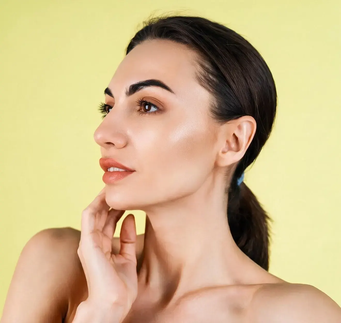 Precise neurotoxin injection technique around the eyes at Healthy Enhancements Wellington