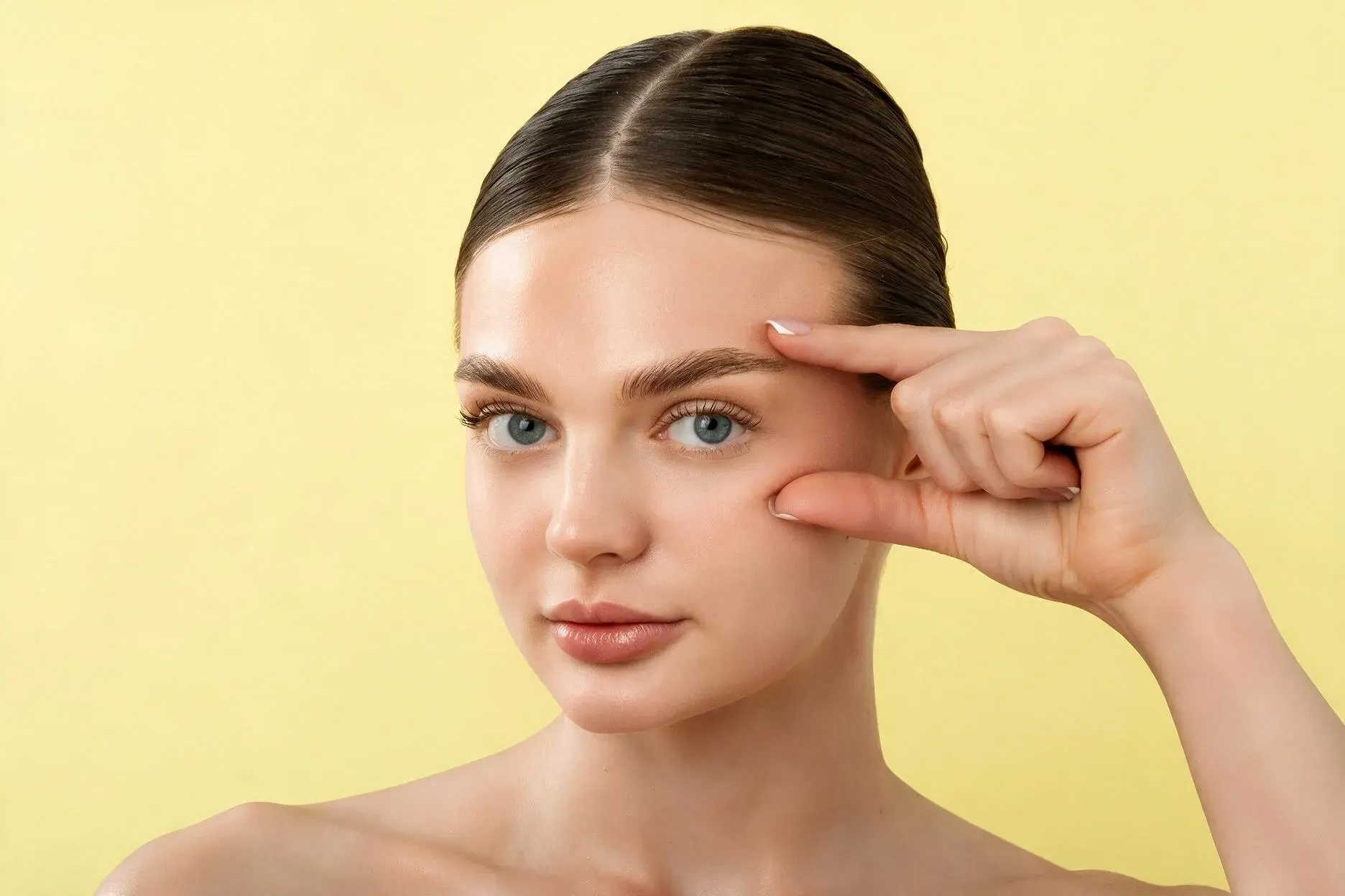 Upneeq prescription eye drop that lifts droopy upper eyelids at Healthy Enhancements in Wellington, FL