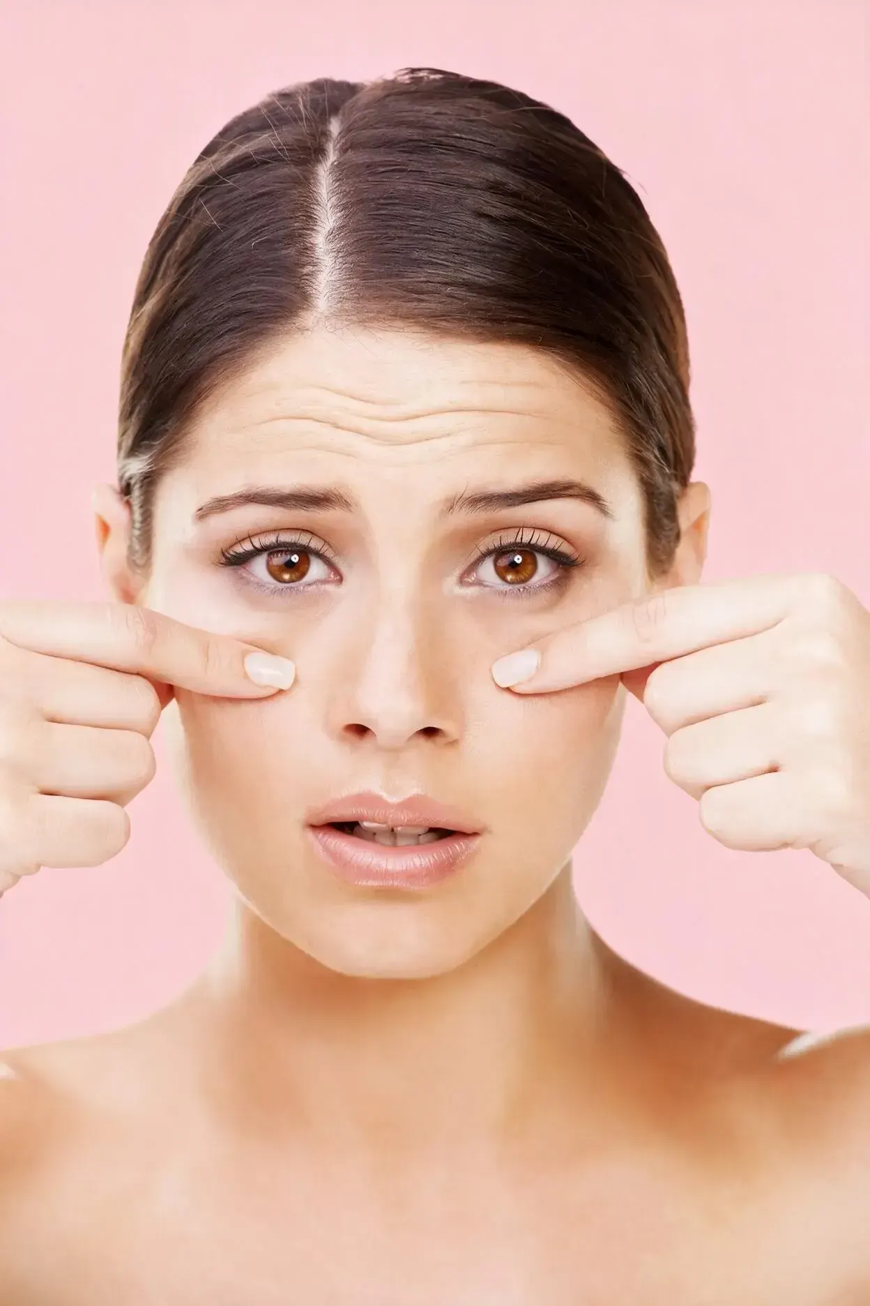 Diagram showing brow balance and forehead muscle treatment at Healthy Enhancements Wellington